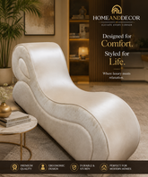 Waveluxe Velvet Sofa