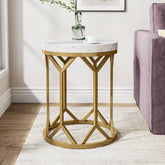 Grossmann tall Frame End Table