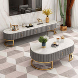 Creative Style Luxury Center Table & TV Combination Complete Living Room Floor Furniture Simple Modern Tea Table