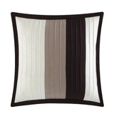 6 Pcs Beige & White Stripe Duvet set