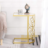 Luxury Gorgeous Design C Shape Side Table