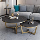 Luxury Nordic Round Center Table Set of Two