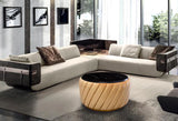 Luxury Round Center Table With Marble Sheet