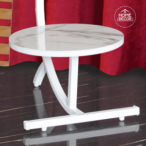 Luxury 2 Shelf Curved Creative Coffee Table