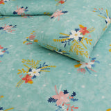 Zinc Floral 3 Pcs Printed Bedsheet Set