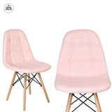 Lilly Leather Dinning and Living Room Chairs - Multicolors