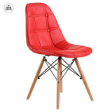 Lilly Leather Dinning and Living Room Chairs - Multicolors