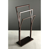 Edenscape Pedestal Y-Style Free Standing Towel Stand - Copper