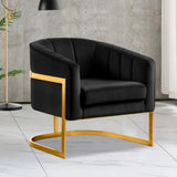Luxury Nordic Style Velvet Living Room Chair