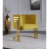 Modern Nordic Velvet Living Room Chair