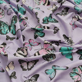 Butterfly 3 Pcs Printed Bedsheet Set