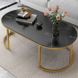 Black Marble Center Table