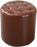 Luxury Round Leather Vanity stool