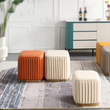 1 SEATER LUXURY KOREAN LEATHER VANITY STOOL