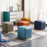 1 SEATER LUXURY KOREAN LEATHER VANITY STOOL