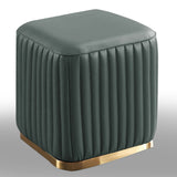 1 SEATER LUXURY KOREAN LEATHER VANITY STOOL