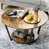 Dextrus Round 2 layer Coffee Table