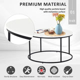 Luxury Modern Round Nesting Table