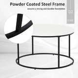 Luxury Modern Round Nesting Table