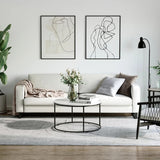 Luxury Modern Round Nesting Table