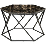 Marlow Nordic Round Nesting Table