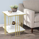 Wisfor White Small Coffee Table