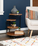 4 Tier Rolling Side Table