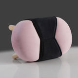 1 seater Two Tone Velvet Quilted Stool