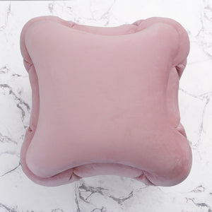 1 seater Quilted Velvet Stool