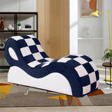 Waveluxe Velvet Sofa