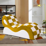 Waveluxe Velvet Sofa