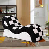 Waveluxe Velvet Sofa