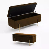 3 Seater Storage Box With Steel Stand- 961