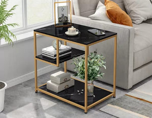 Triple Layer Sofa Side Table