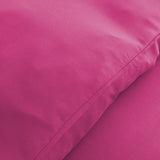 Pink Plain Dyed Duvet Set