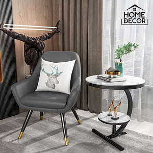 Luxury 2 Shelf Curved Creative Coffee Table