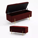 3 Seater Storage Box With Steel Stand- 961