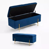 3 Seater Storage Box With Steel Stand- 958