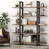 5-Tier Bookshelf Open Bookcase Display Shelf