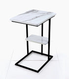2 tier UV Marble Top Side Table